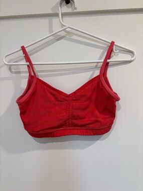 lululemon athletica Red Lightweight Support Bralette